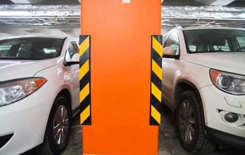 Garagenwandschutz Schaumwand-Eckschutz Zum Parken Garagenwandkantenschutz S  R8L2